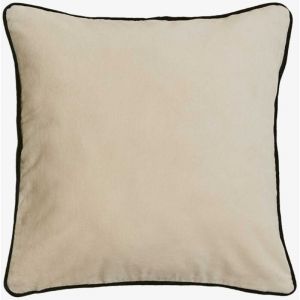 Coussin carré en coton (45x45 cm) Tiaine SKLUM Tapioca Beige