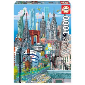 Image de Educa Puzzle 1000 pièces : New York, Carlo Stanga