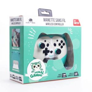 Freaks and Geeks Switch Manette Sans Fil Pandy taille enfant Cable 1M Verte