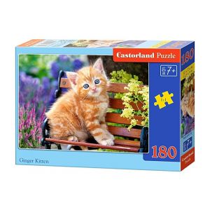 Castorland Ginger Kitten - Puzzle 180 pièces