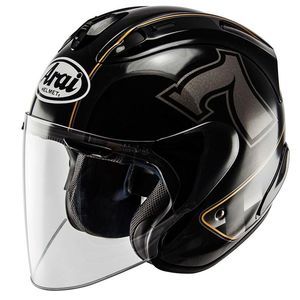 Image de Arai Casque jet SZ-RAM X Caf&eacute; Racer Black - 57-58 / TAILLE M