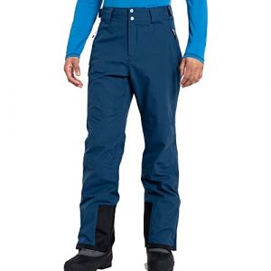 Pantalons de Ski recycl&eacute;s Dare2B pour Hommes | Bas de Pantalon Respirants avec Technologie ARED | Bretelles r&eacute;glables, gu&ecirc;tres &agrave; Neige et Soufflet zipp&eacute;.