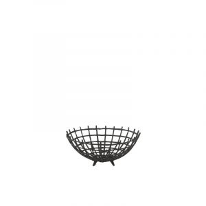Coupelle Déco en Métal "Odario" 30cm Noir
