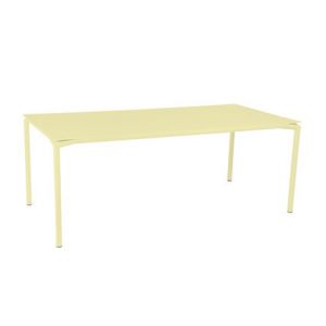 Fermob Table CALVI - A6 citron givré - 195 x 95 cm