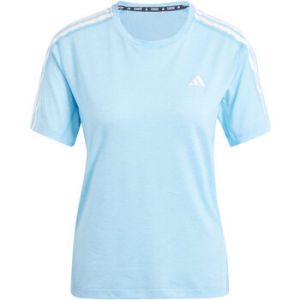 Adidas Maillot manches courtes femme performance own the run bleu