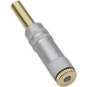 Image de Tru Components JACK 3.5 MM FEMELLE DROITE TC-2502109 NOMBRE DE POLES: 3 STEREO OR 1 PC(S)