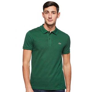 Lacoste Polo slim patte 2 boutons Vert - Taille 4