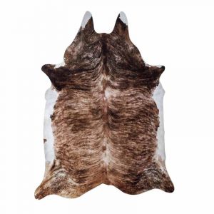 Tapis Peau de Vac "Imitation" 120x158cm Marron Prix