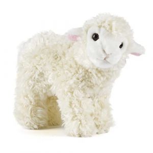 Living Nature Peluche - Petit agneau debout (20 cm)