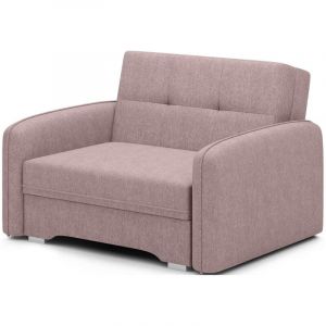 Bestmobilier - Michelle - fauteuil convertible avec coffre en velours