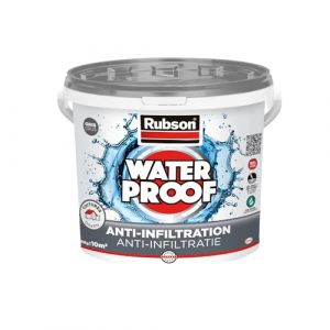 Rubson Rev&ecirc;tement d'&eacute;tanch&eacute;it&eacute; Toitures Anti-infiltrations Gris 10kg