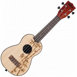 Kala Wood Ukadelic Bamboo - Ukulele soprano