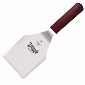 Mercer Culinary Hell's Handle Spatule en acier inoxydable 12,7 x 10,2 cm Multicolore