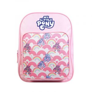 Bagtrotter sac à dos 31 cm avec poche maternelle my little pony arc en ciel