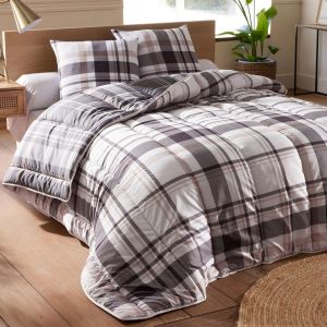 Couette L&eacute;g&egrave;re 200G CUADROS Blanche