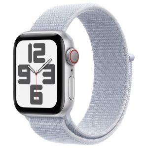 Apple Montre connectée WATCH SE 44mm Argent/Outremer Loop Cell