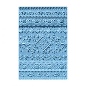 Sizzix Classeur de gaufrage 3D Fond folk