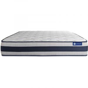 Matelas 160x200 cm Ressorts ensachés et mémoire de forme