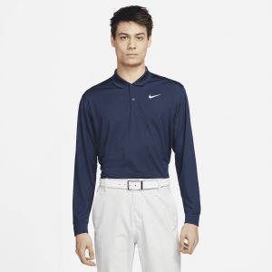 Nike Polo de golf à manches longues Dri-FIT Victory pour Homme - Bleu - Taille S - Male