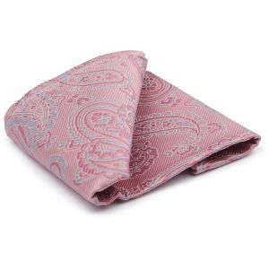 Suitable Pochette de Costume Paisley Rose