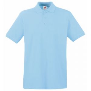 Fruit Of The Loom - Polo manches courtes - Homme (2XL) (Bleu ciel) - UTBC1381