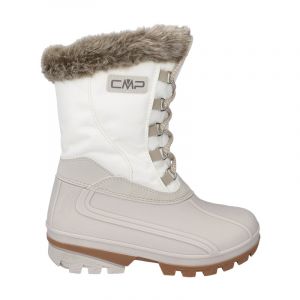 CMP Fille Girl Polhanne Snow Boots Chaussure de marche, Vanilla, 34 EU