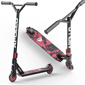 Apollo Trottinette Enfants - Genius Pro | Trottinette Freestyle Robuste Enfants Roulements à Billes ABEC 9 | Trottinette Freestyle 10 Ans| à partir de 6 Ans | Parfaite Aussi en Trottinette de Ville