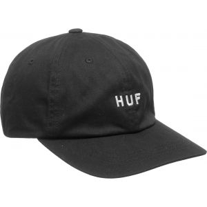 Huf Essentials OG Logo CV 6 Panel Cap noir
