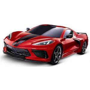 VOITURE 4 TEC 3 0 CORVETTE STINGRAY ROUGE 4X4 1/10 SANS BATTERIE ET CHARGEUR 93054 4 RED