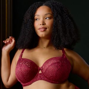 Soutien Gorge embo&icirc;tant Estel - Cherry red rouge