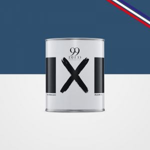 Peinture Mur Velours - Bleu Gris - Interieur - 1l