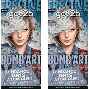 Image de Schwarzkopf Got2b Bomb'Art 098 Argent l'explosive - Coloration temporaire
