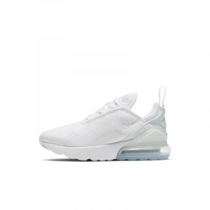 Nike Chaussure Air Max 270 pour Jeune enfant - Blanc - Couleur Blanc - Taille 27.5