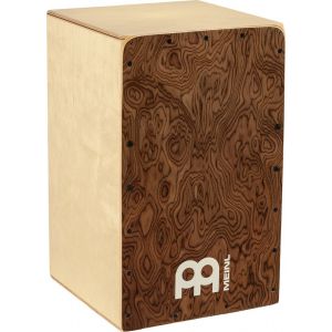 Meinl SC100BW Snarecraft Baltic Birch Burl Wood cajón
