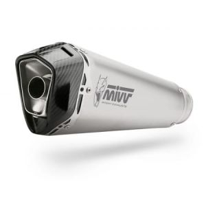 Mivv Silencieux Delta Race inox/casquette carbone Pour Honda X-ADV 750