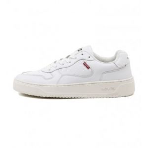 Levi's Pour femme. Baskets Glide S en cuir blanc