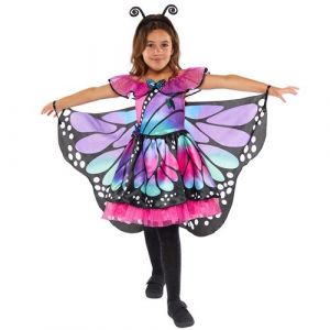D&eacute;guisement papillon fille - 8/10 ans - multicolore - g&eacute;n&eacute;rique 9919047