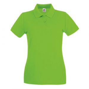 Polo à manches courtes Fruit Of The Loom pour femme (M) (Vert citron) - UTBC1377
