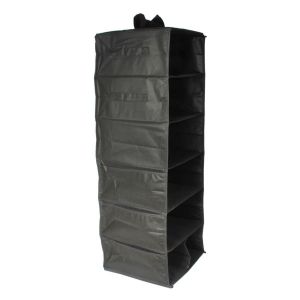 Rangement D'int&eacute;rieur Pliable 7 Compartiments Noir