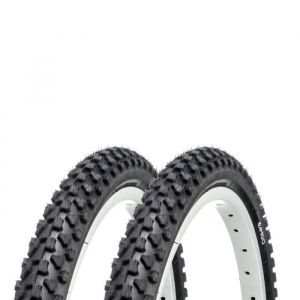 Image de Cyclingcolors Pneu V&eacute;lo 24 X 1.90" (50-507) Ortem Noir Pour Vtt Et Enfant