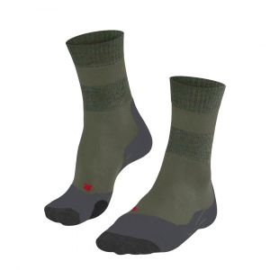 Falke TK2 Explore Hommes Trekking Chaussettes Vert 42-43