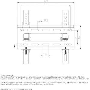 Hama 108715 - Support d'écran plat pour bureau