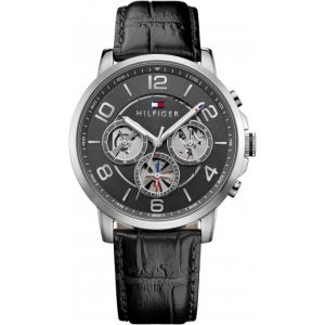 Image de Tommy Hilfiger 1791289 - Montre pour homme avec bracelet en cuir