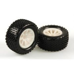 Image de HLNA0215 - TYRES WHITE WHEEL PAIR (DOMINUS TR) - 9951387