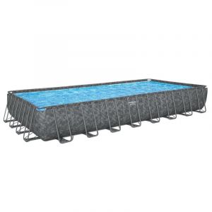 Bestway Piscine tubulaire rectangulaire APX 365 9,56 x 4,88 x 1,32 m + Filtration + Accessoires