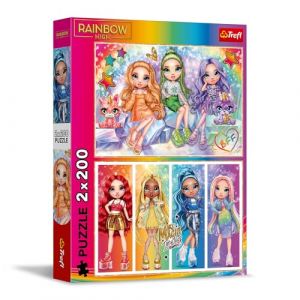 Trefl Puzzle Poupées Arc-En-Ciel - Mga Rainbow High
