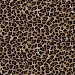 Tissu au M&egrave;tre -100% Polyester Tissu Imperm&eacute;able HEKO PANELS-motif l&eacute;opard -Oxford avec Certificat Okeo-Tex