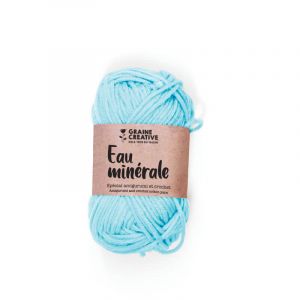 Image de Graine Créative Fil De Coton Amigurumi Bleu Clair Eau Minerale