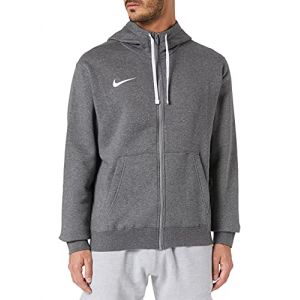 Nike Sweat Avec Fermeture Park Fleece M Charcoal Heathr / White / White