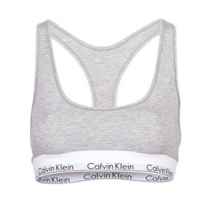 Calvin Klein Brassi&egrave;res Jeans MODERN COTTON UNLINED BRALETTE Gris - Taille EU S,EU M,EU L,EU XS